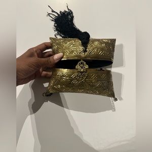 Zara vintage gold purse
